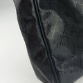 GG Imprime Messenger Navy PVC coated canvas×Leather 201448 C8945368GGインプリメ メッセンジャー ネイビー PVCコーティングキャンバス×レザー 201448 C8945368