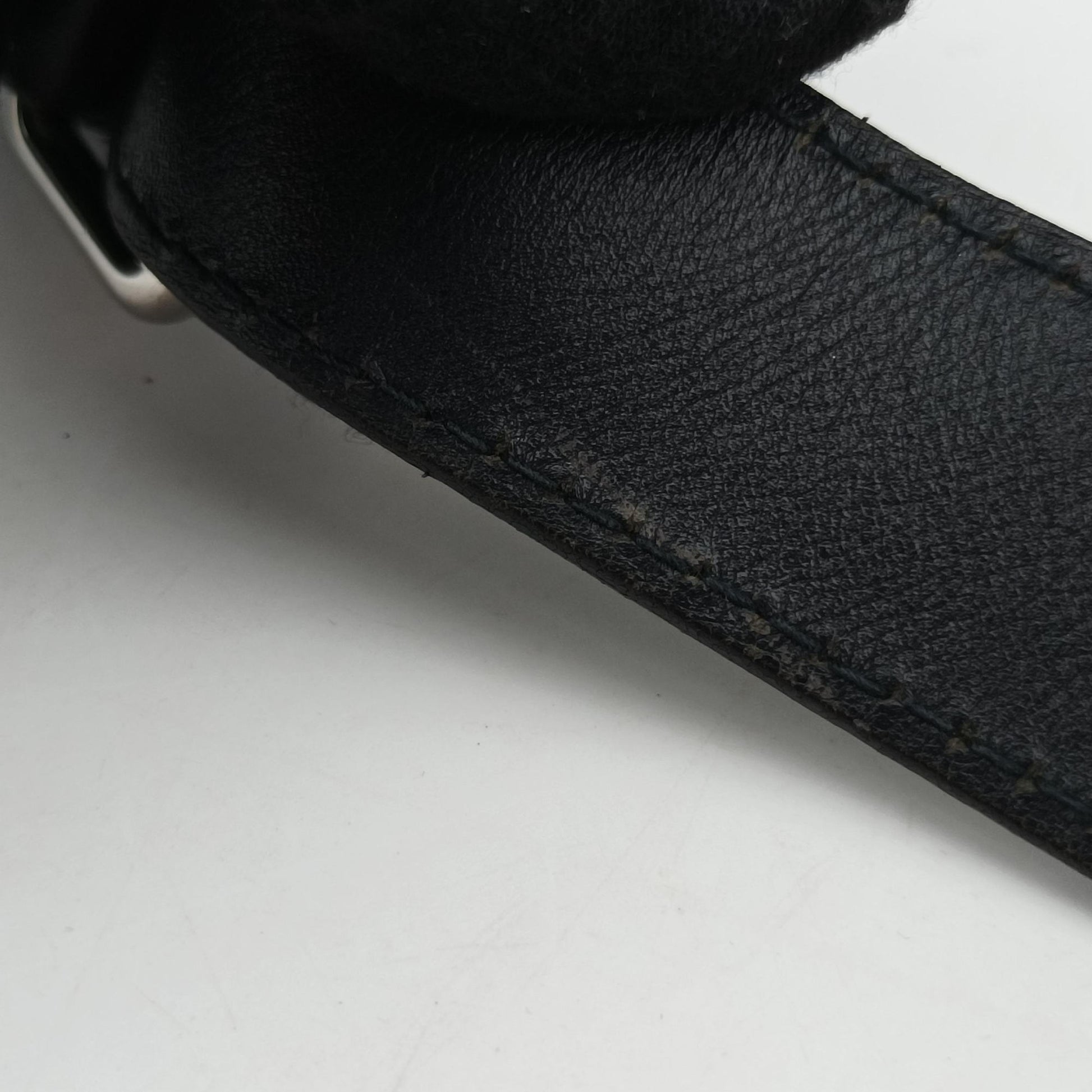 GG Imprime Messenger Navy PVC coated canvas×Leather 201448 C8945368GGインプリメ メッセンジャー ネイビー PVCコーティングキャンバス×レザー 201448 C8945368