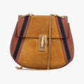 DREW Orange × Brown × Black Leather×suede 04165765-9ドリュー オレンジ × ブラウン × ブラック レザー×スエード 04165765-9