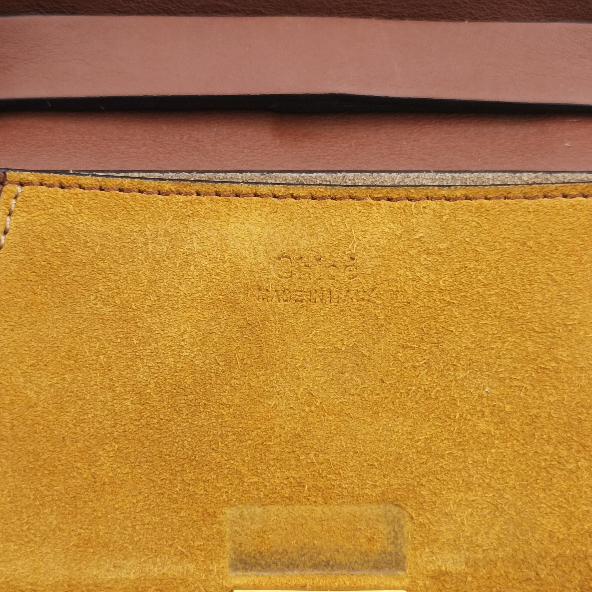 DREW Orange × Brown × Black Leather×suede 04165765-9ドリュー オレンジ × ブラウン × ブラック レザー×スエード 04165765-9
