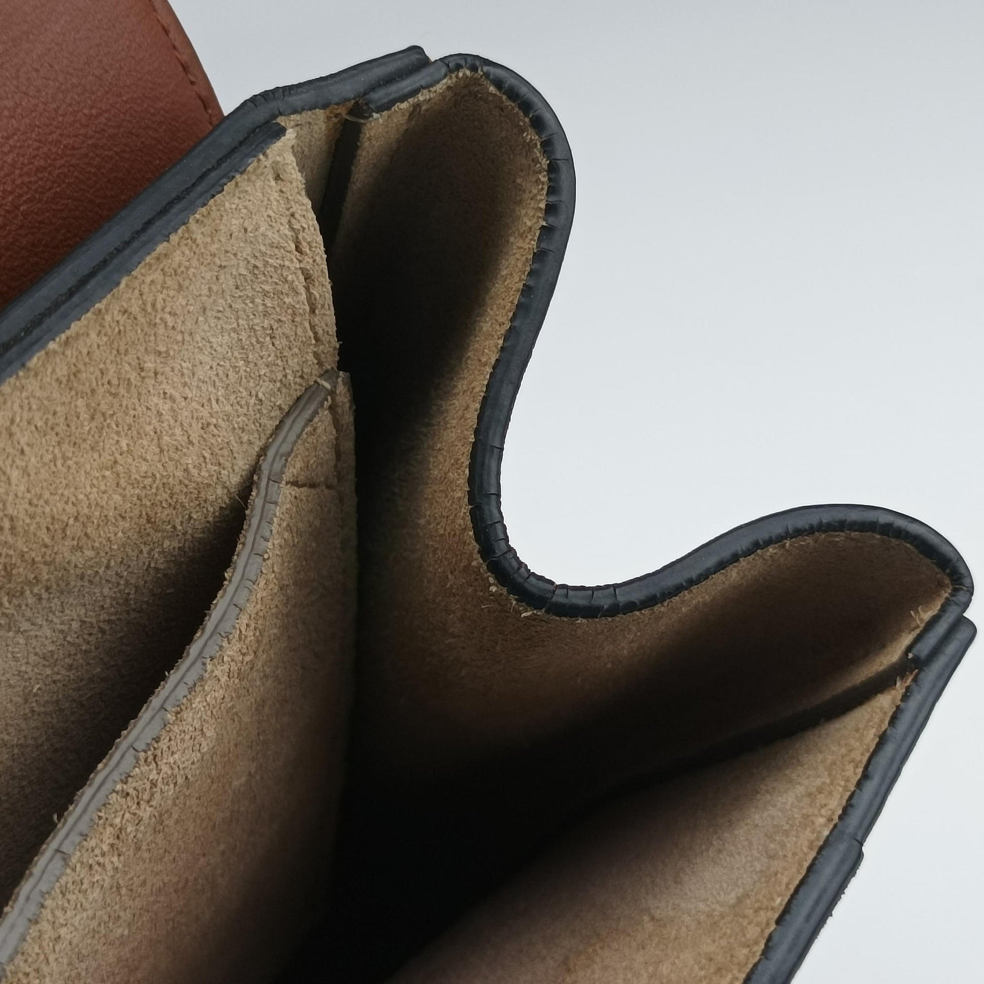 DREW Orange × Brown × Black Leather×suede 04165765-9ドリュー オレンジ × ブラウン × ブラック レザー×スエード 04165765-9