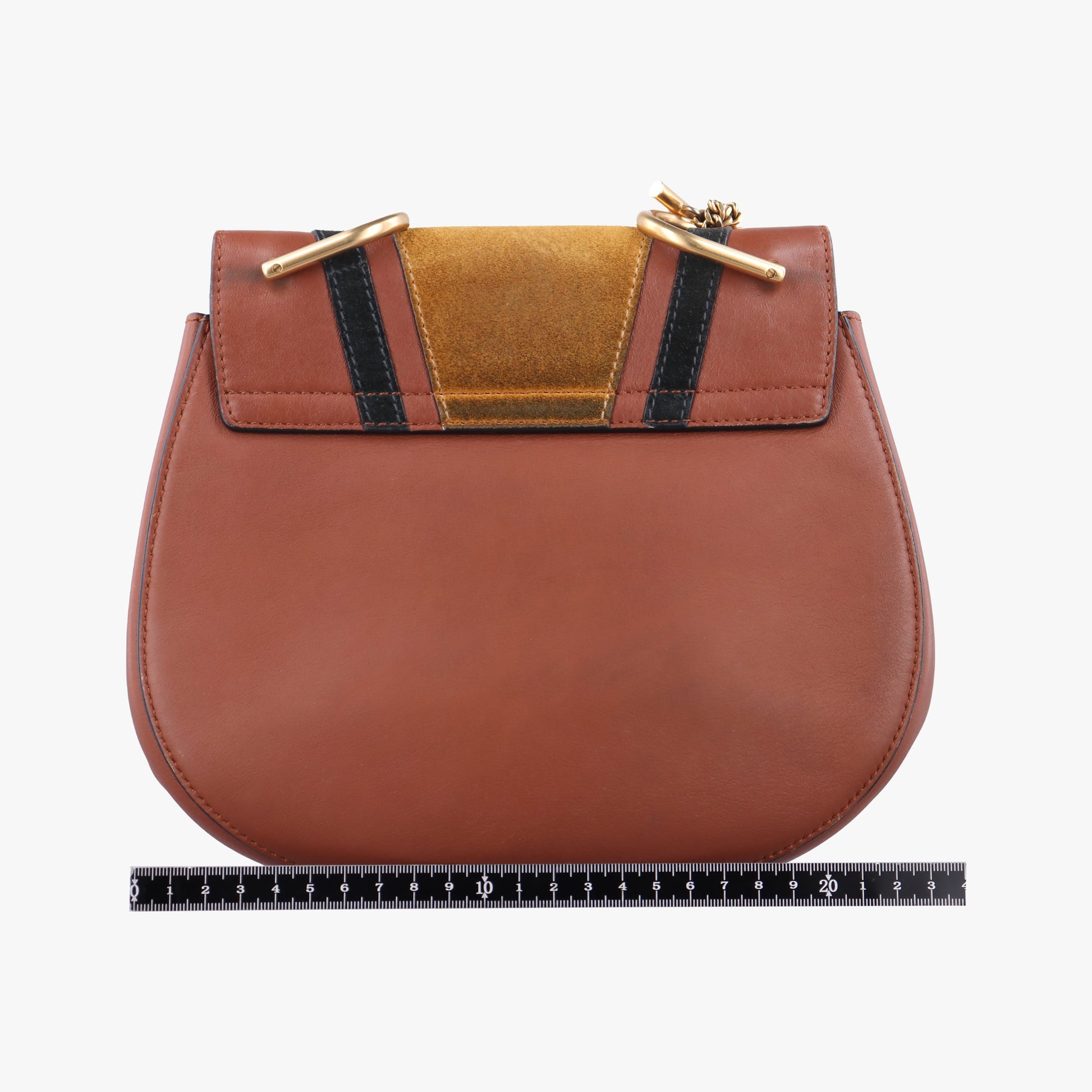 DREW Orange × Brown × Black Leather×suede 04165765-9ドリュー オレンジ × ブラウン × ブラック レザー×スエード 04165765-9
