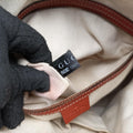 Pre-owned Gucci GG Running Brown Canvas×Leather 247185 shoulderbag | stylenewstar