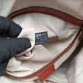 Pre-owned Gucci GG Running Brown Canvas×Leather 247185 shoulderbag | stylenewstar