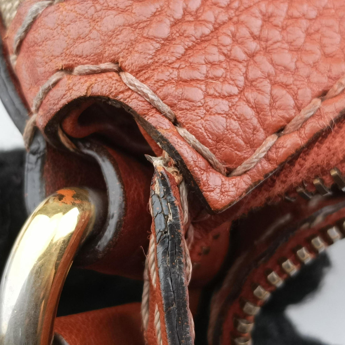 Pre-owned Gucci GG Running Brown Canvas×Leather 247185 shoulderbag | stylenewstar