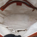 Pre-owned Gucci GG Running Brown Canvas×Leather 247185 shoulderbag | stylenewstar