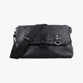 Guccissima Rubber Messenger Black Leather 246067 D011630899グッチシマ メッセンジャー ブラック レザー 246067 D011630899
