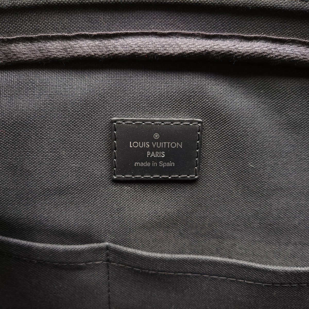 Porte Documents Voyage PM Noir Damier Graphite N41478 GI0168ポルト ドキュマン ヴォワヤージュ PM ノワール ダミエ グラフィット N41478 GI0168