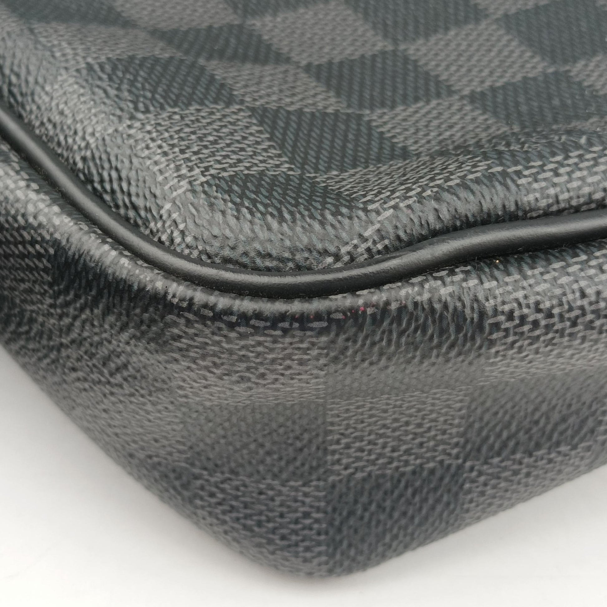 Porte Documents Voyage PM Noir Damier Graphite N41478 GI0168ポルト ドキュマン ヴォワヤージュ PM ノワール ダミエ グラフィット N41478 GI0168
