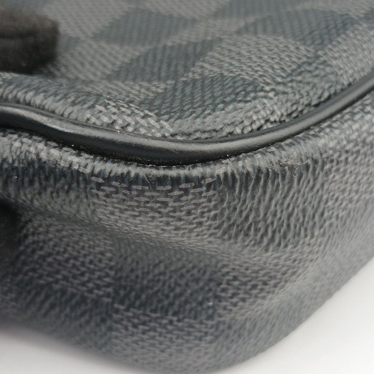 Porte Documents Voyage PM Noir Damier Graphite N41478 GI0168ポルト ドキュマン ヴォワヤージュ PM ノワール ダミエ グラフィット N41478 GI0168