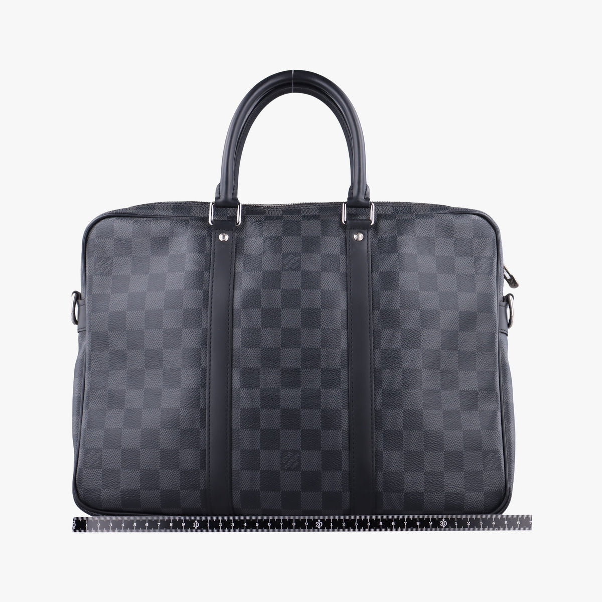 Porte Documents Voyage PM Noir Damier Graphite N41478 GI0168ポルト ドキュマン ヴォワヤージュ PM ノワール ダミエ グラフィット N41478 GI0168