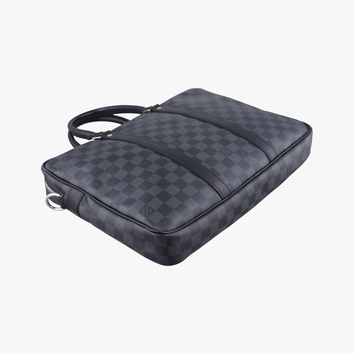 Porte Documents Voyage PM Noir Damier Graphite N41478 GI0168ポルト ドキュマン ヴォワヤージュ PM ノワール ダミエ グラフィット N41478 GI0168