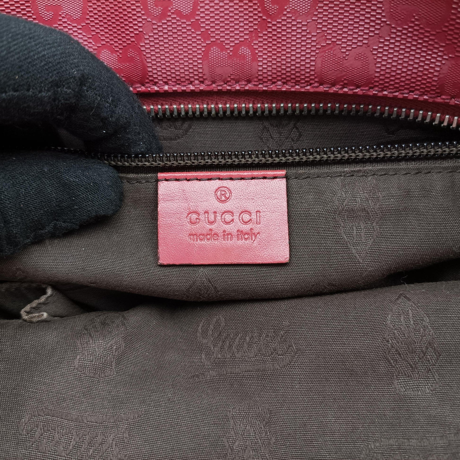 Guccissima GG Imprime Pink PVC coated canvas 211120 G9480516グッチシマ インプリメ ピンク PVCコーティングキャンバス 211120 G9480516