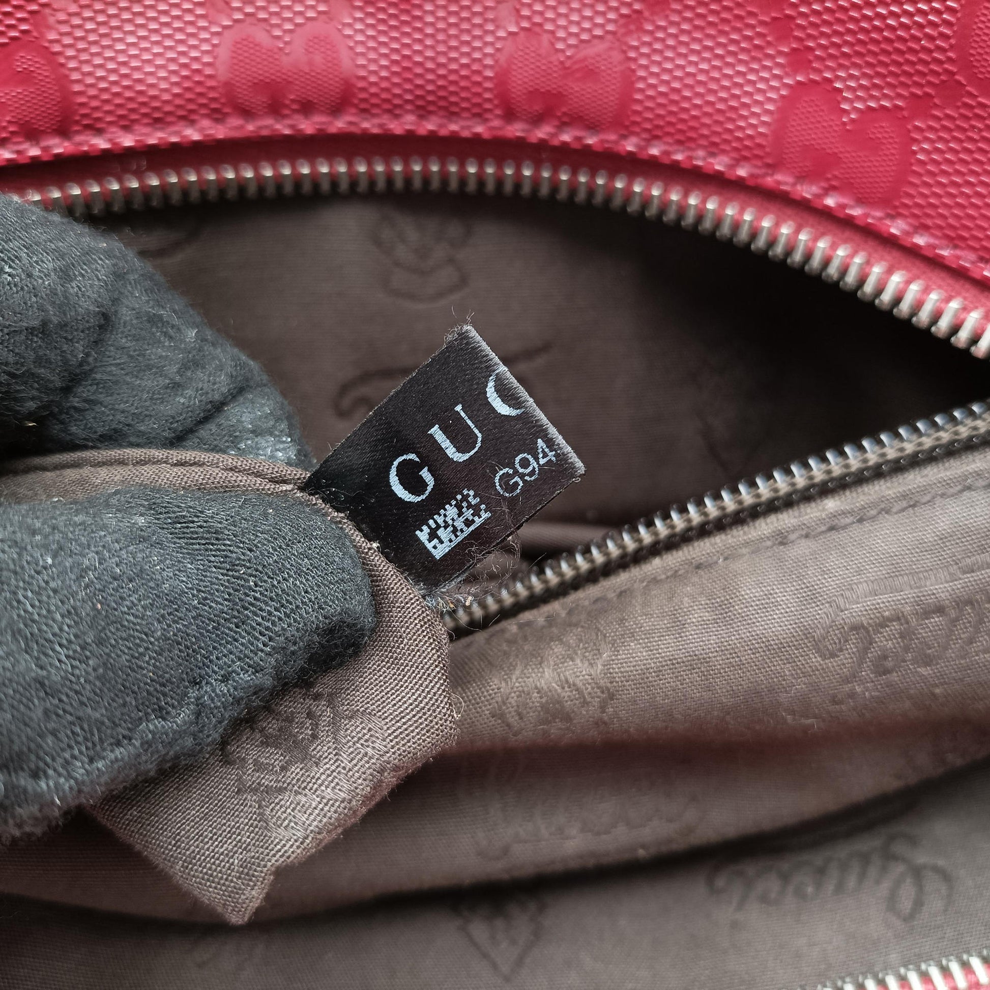 Guccissima GG Imprime Pink PVC coated canvas 211120 G9480516グッチシマ インプリメ ピンク PVCコーティングキャンバス 211120 G9480516