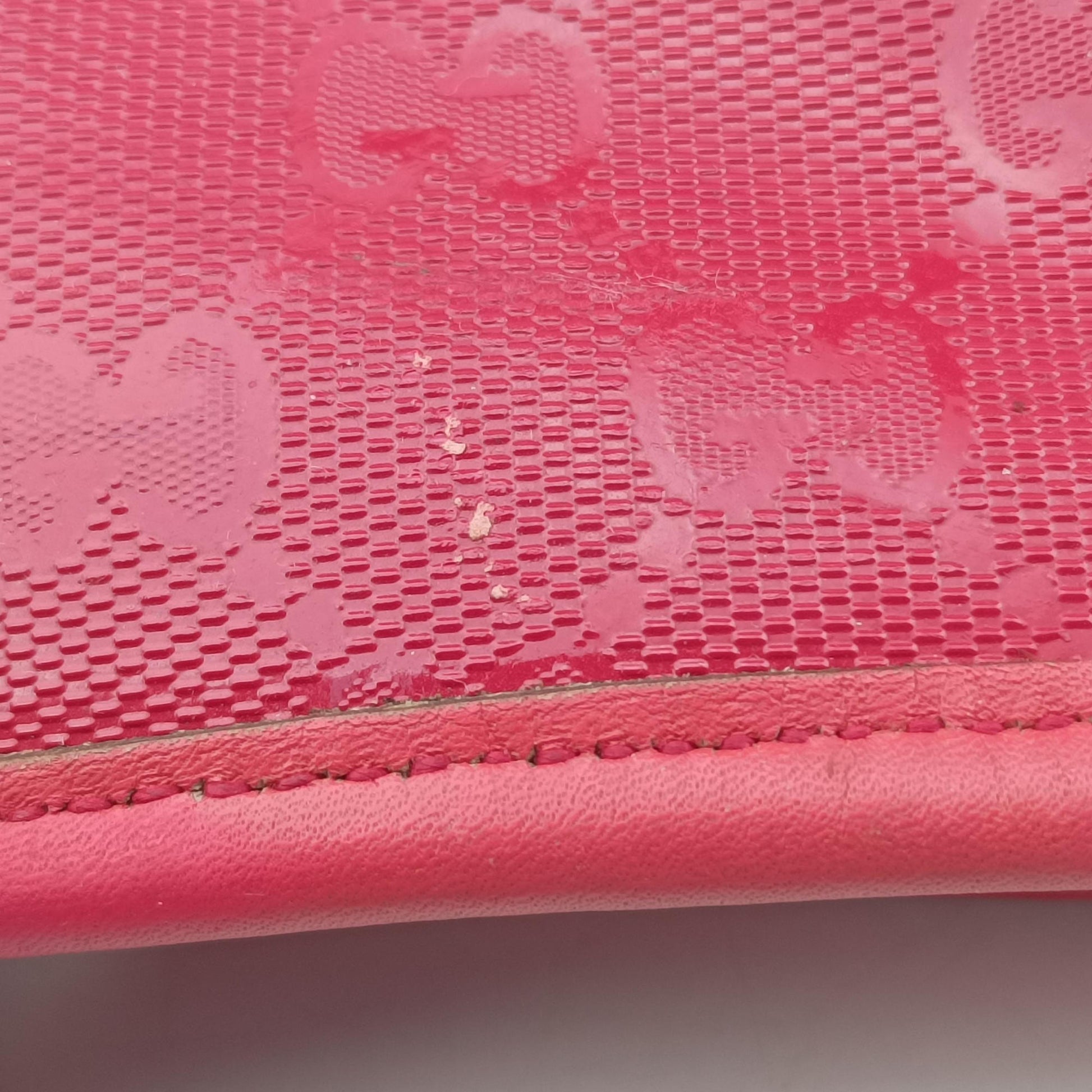 Guccissima GG Imprime Pink PVC coated canvas 211120 G9480516グッチシマ インプリメ ピンク PVCコーティングキャンバス 211120 G9480516