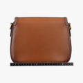 Secondhand Gucci Lady Web Horsebit Brown leather 380573 shoulderbag | stylenewstar