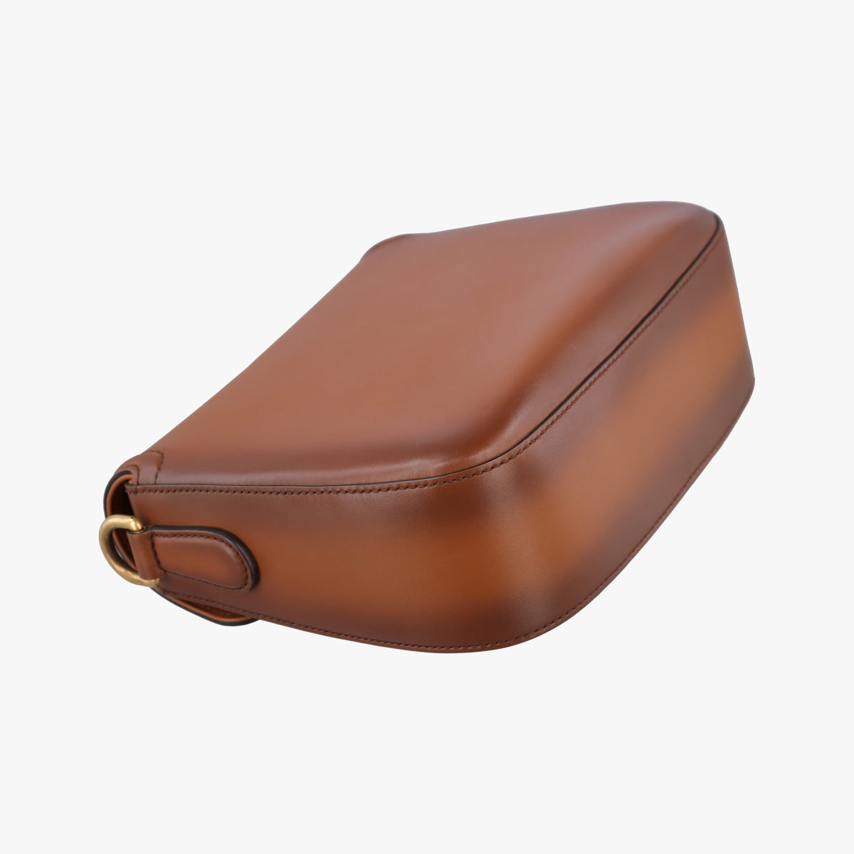 Secondhand Gucci Lady Web Horsebit Brown leather 380573 shoulderbag | stylenewstar