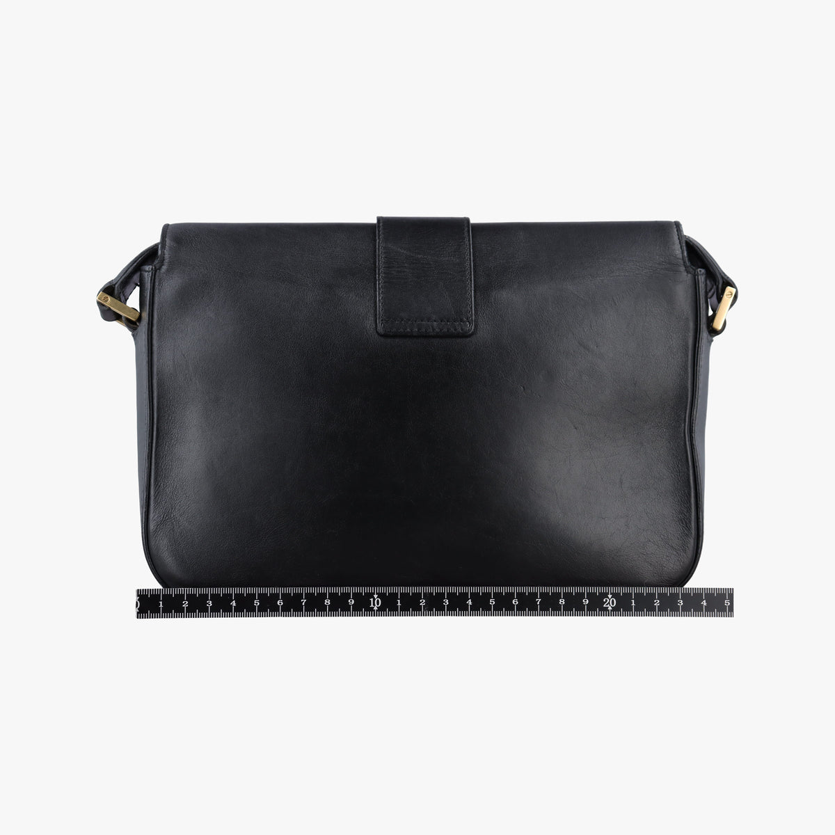 Secondhand Yves Saint Laurent Y Ligne Black Leather 311214 shoulderbag | stylenewstar