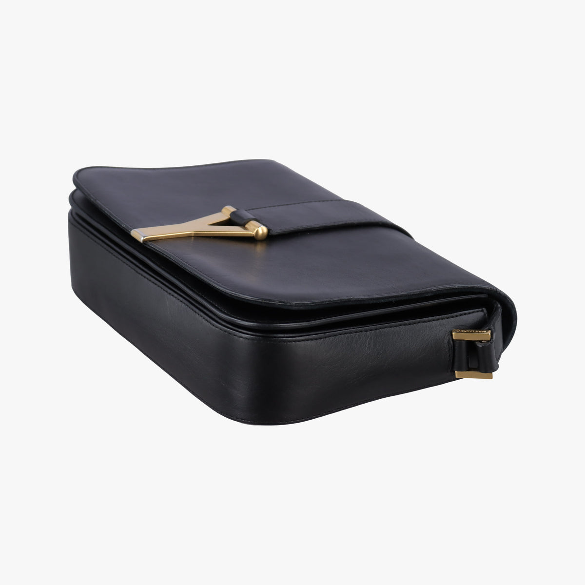 Secondhand Yves Saint Laurent Y Ligne Black Leather 311214 shoulderbag | stylenewstar