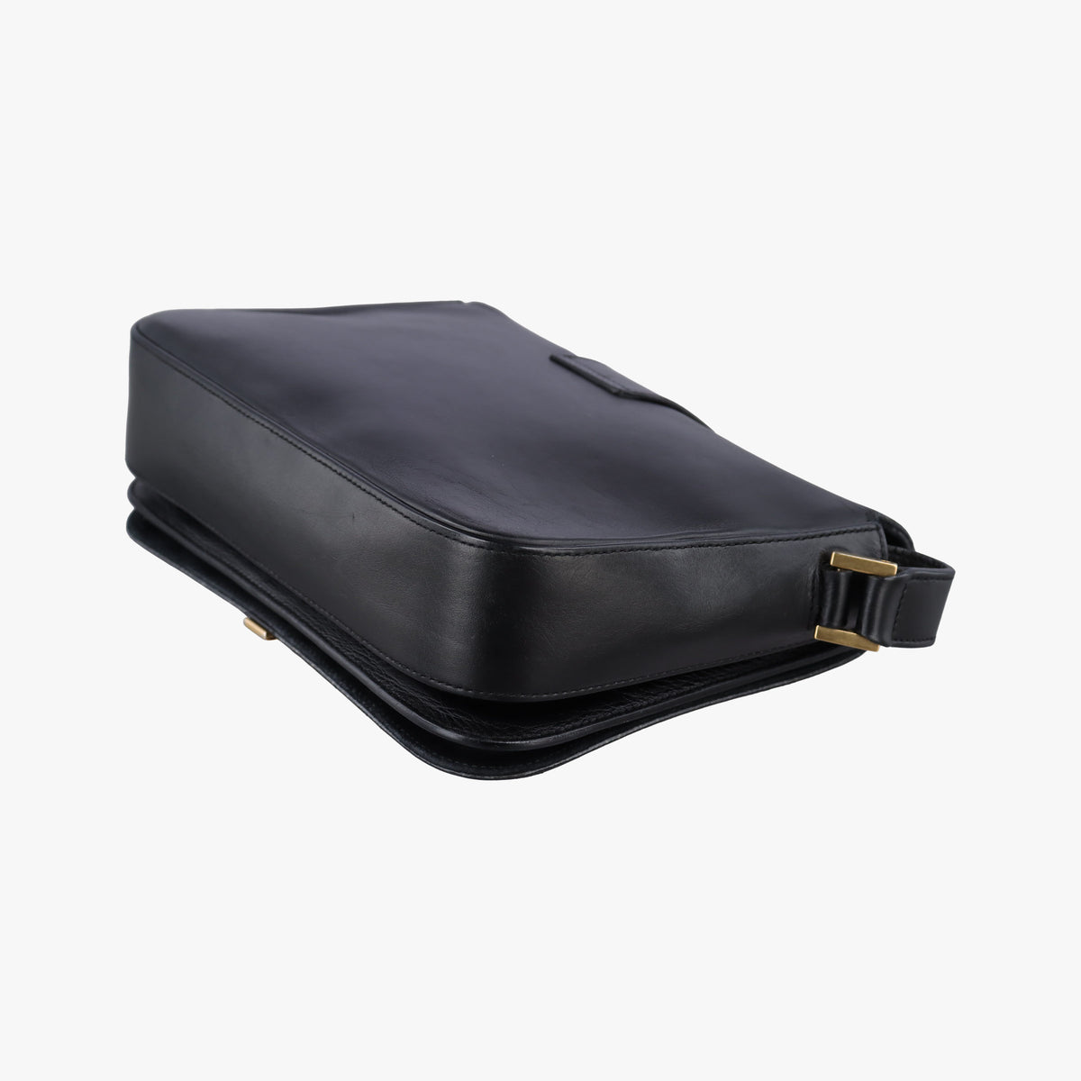 Secondhand Yves Saint Laurent Y Ligne Black Leather 311214 shoulderbag | stylenewstar