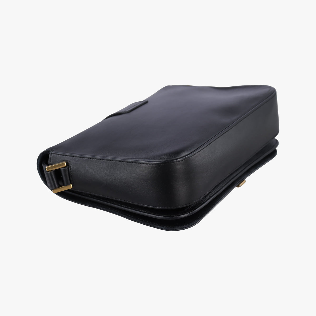 Secondhand Yves Saint Laurent Y Ligne Black Leather 311214 shoulderbag | stylenewstar