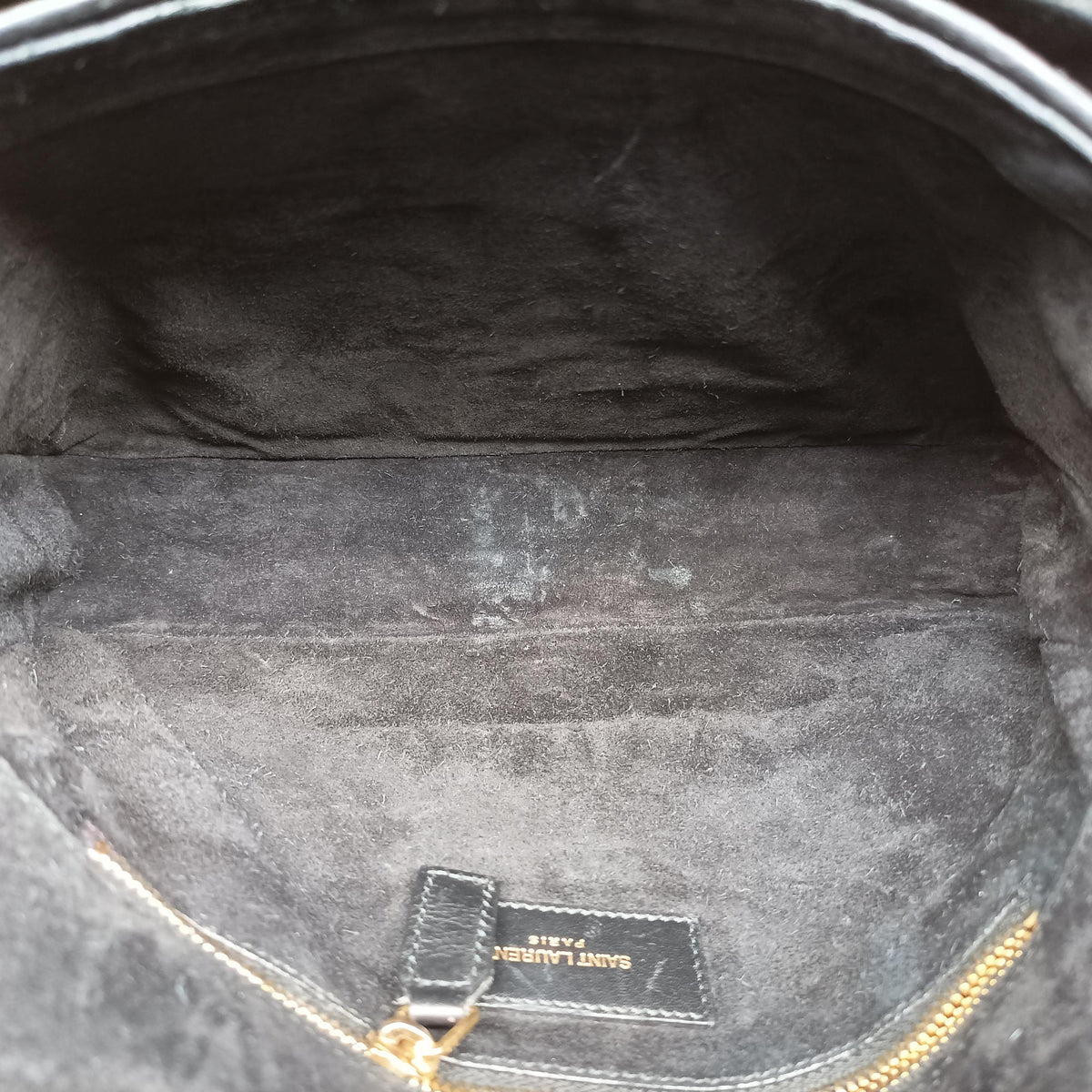 Secondhand Yves Saint Laurent Y Ligne Black Leather 311214 shoulderbag | stylenewstar