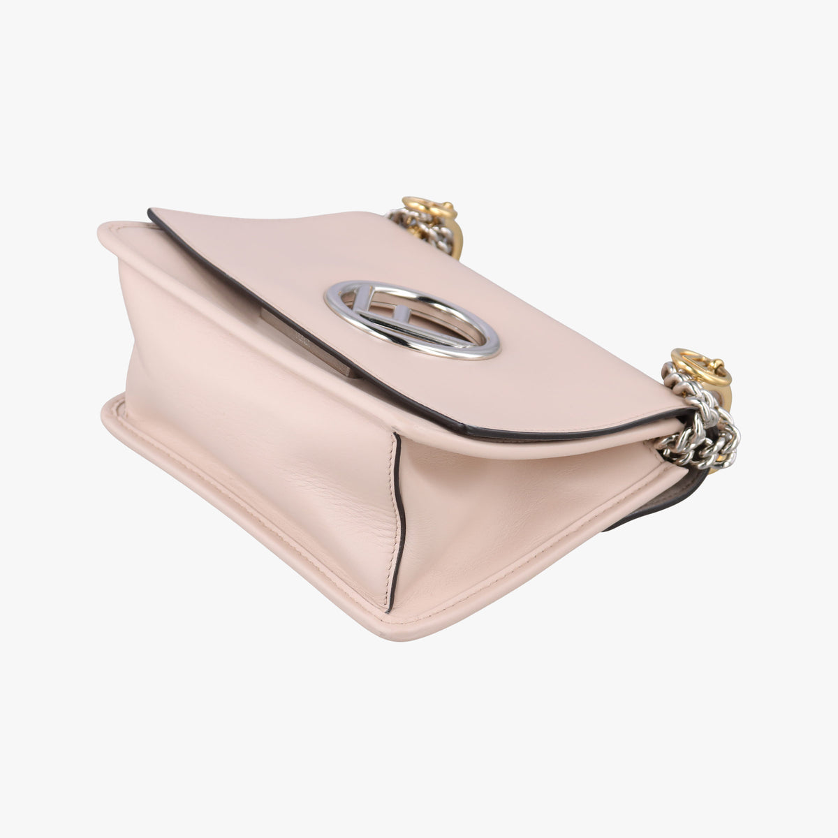 Secondhand Fendi KAN I F Pink Leather 8BT286 shoulderbag | stylenewstar
