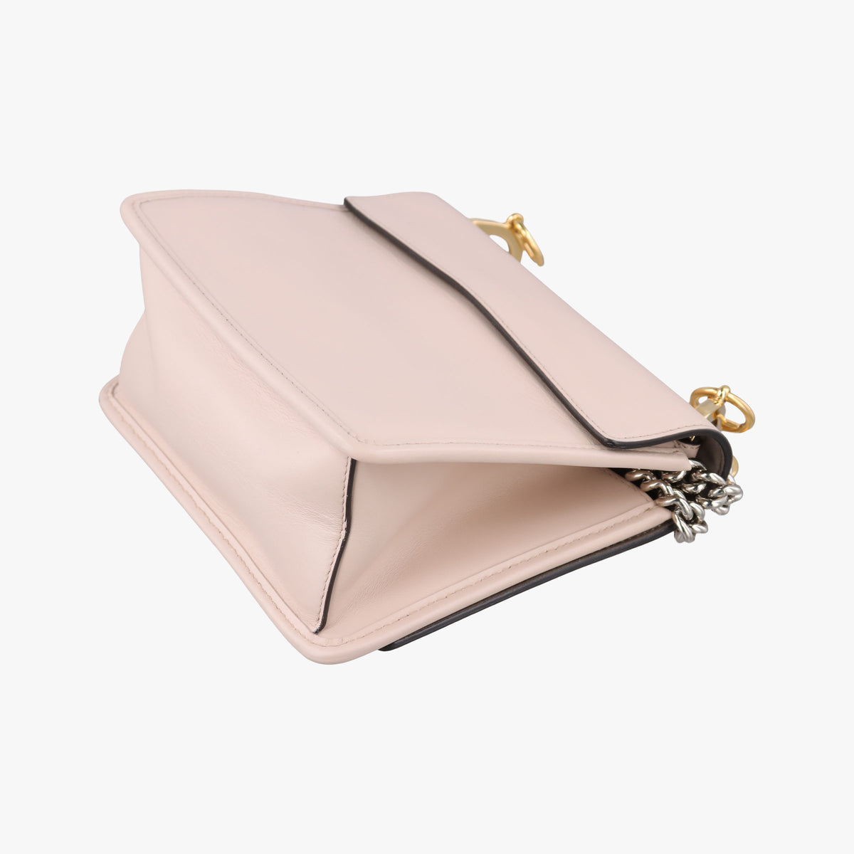 Secondhand Fendi KAN I F Pink Leather 8BT286 shoulderbag | stylenewstar