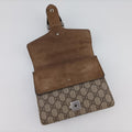 Pre-owned Gucci Dionysus Beige×Brown PVC coated canvas × suede 421970 shoulderbag | stylenewstar