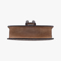 Pre-owned Gucci Dionysus Beige×Brown PVC coated canvas × suede 421970 shoulderbag | stylenewstar