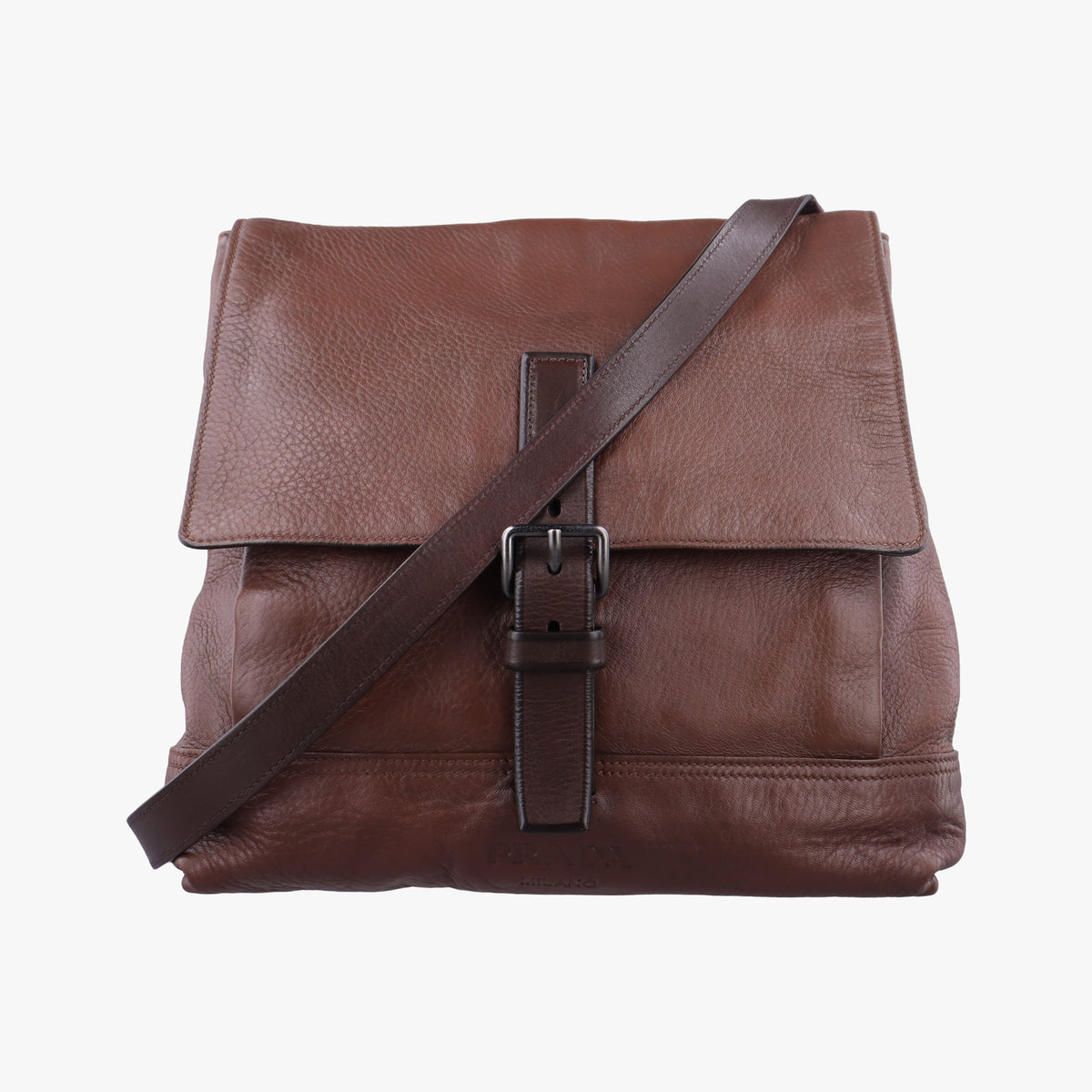 Messenger Brown Leather VA0820 134メッセンジャー ブラウン レザー VA0820 134