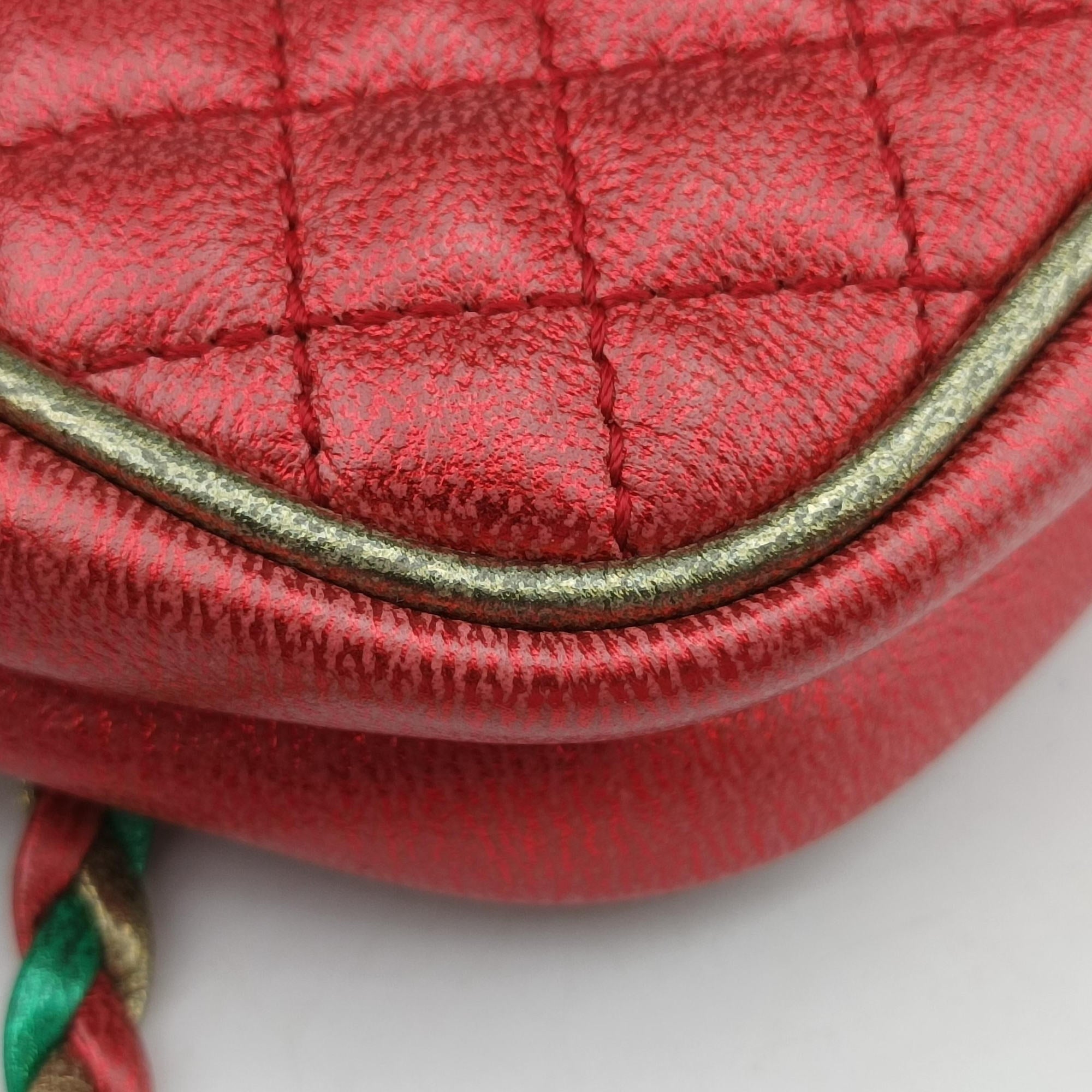 Laminate Red×Green Leather 534951 ラミネート レッド×グリーン レザー 534951 