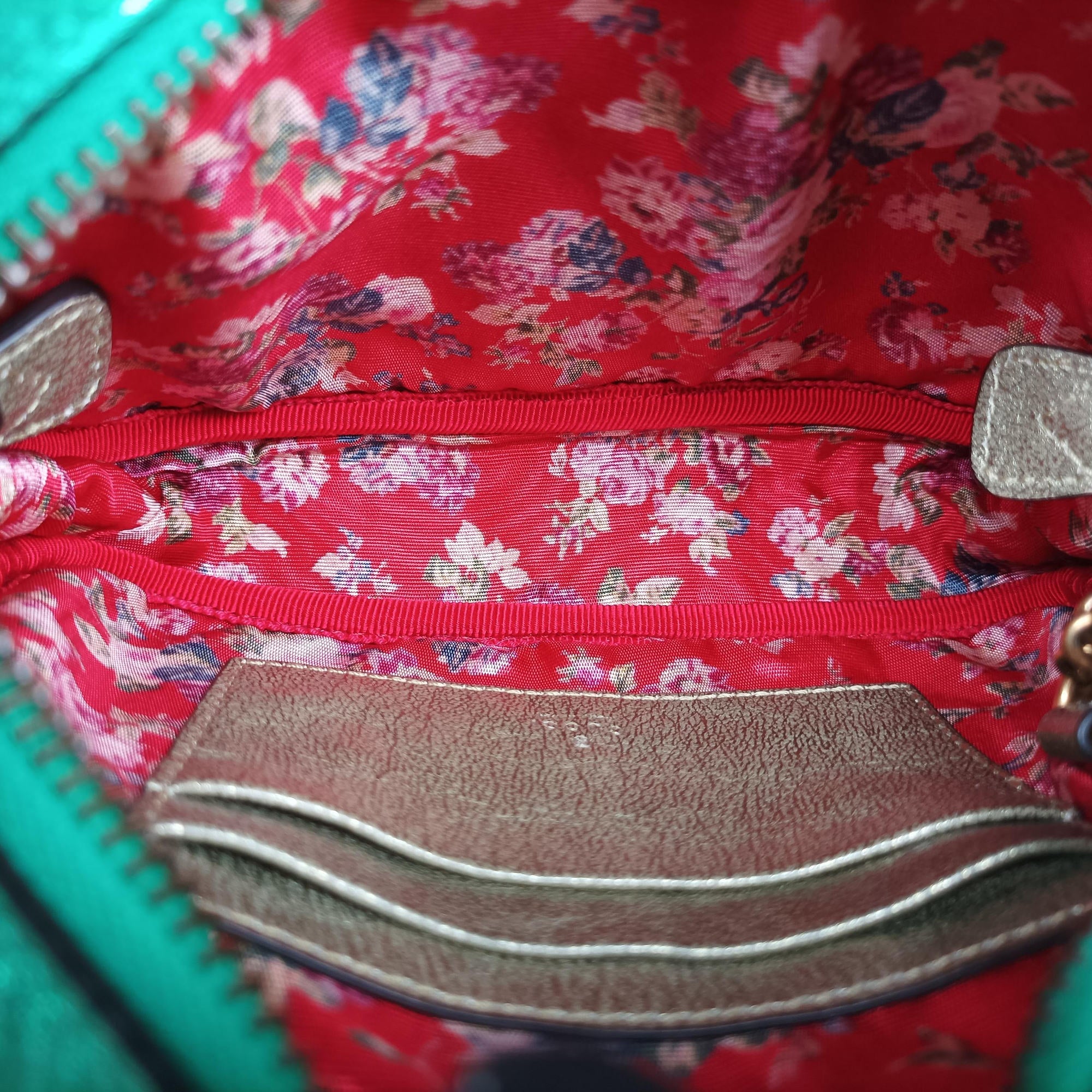 Laminate Red×Green Leather 534951 ラミネート レッド×グリーン レザー 534951 