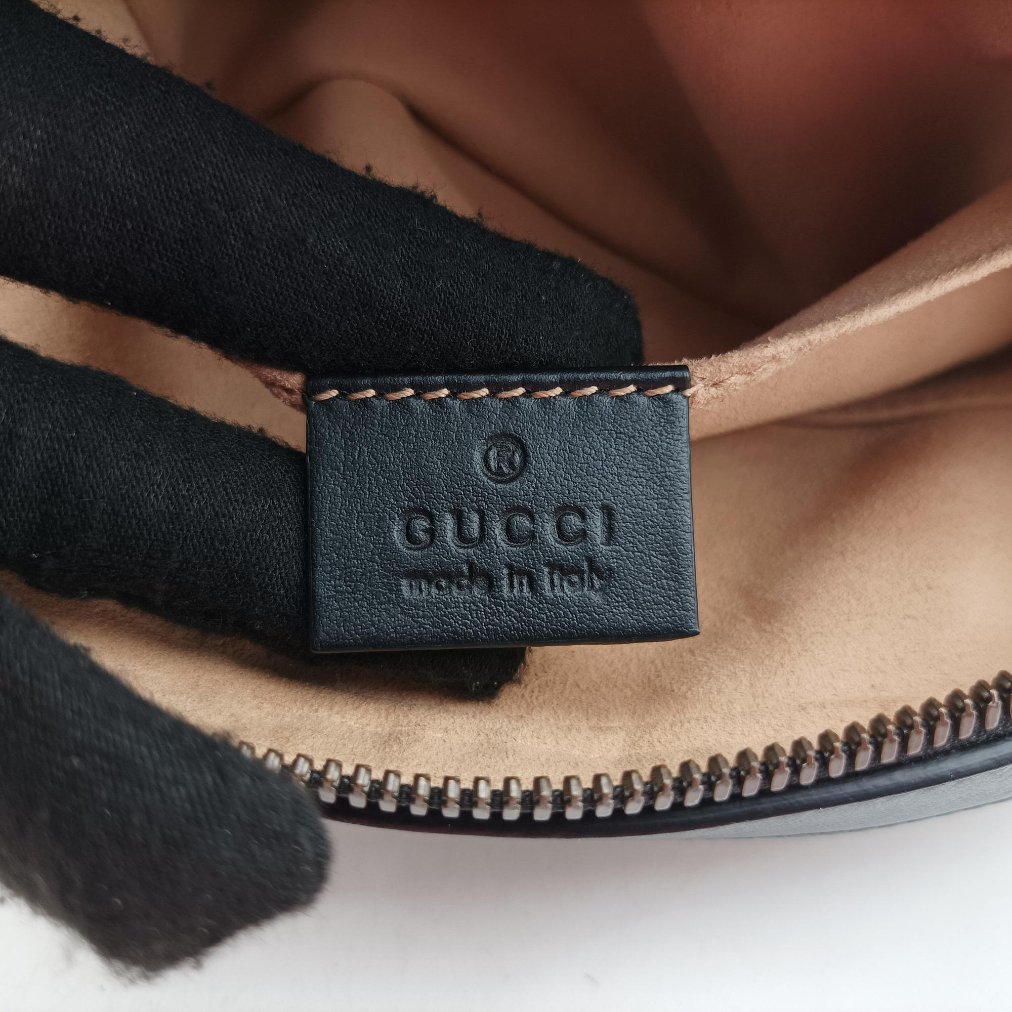GG Marmont Animalier Black Leather 491294 B022840027GG マーモント アニマリエ ブラック レザー 491294 B022840027