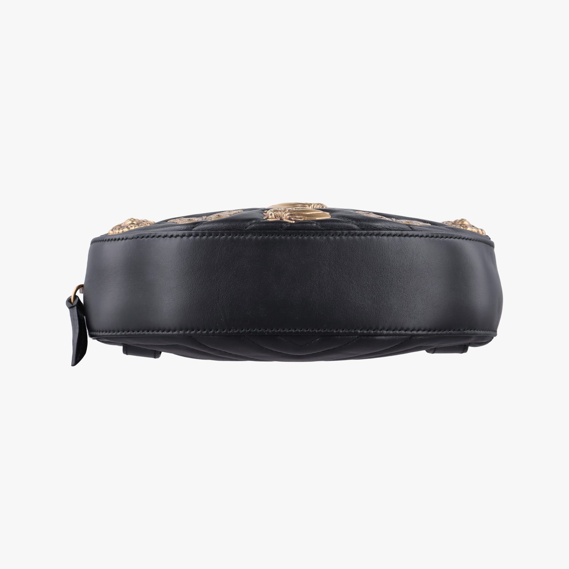 GG Marmont Animalier Black Leather 491294 B022840027GG マーモント アニマリエ ブラック レザー 491294 B022840027