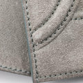 Pre-owned Celine Luggage Small Square Phantom GreenGrey Suede  handbag | stylenewstar