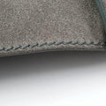 Pre-owned Celine Luggage Small Square Phantom GreenGrey Suede  handbag | stylenewstar