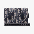 Saddle Navy×Gray jacquard 43-MA-0230サドル ネイビー×グレー ジャガード 43-MA-0230
