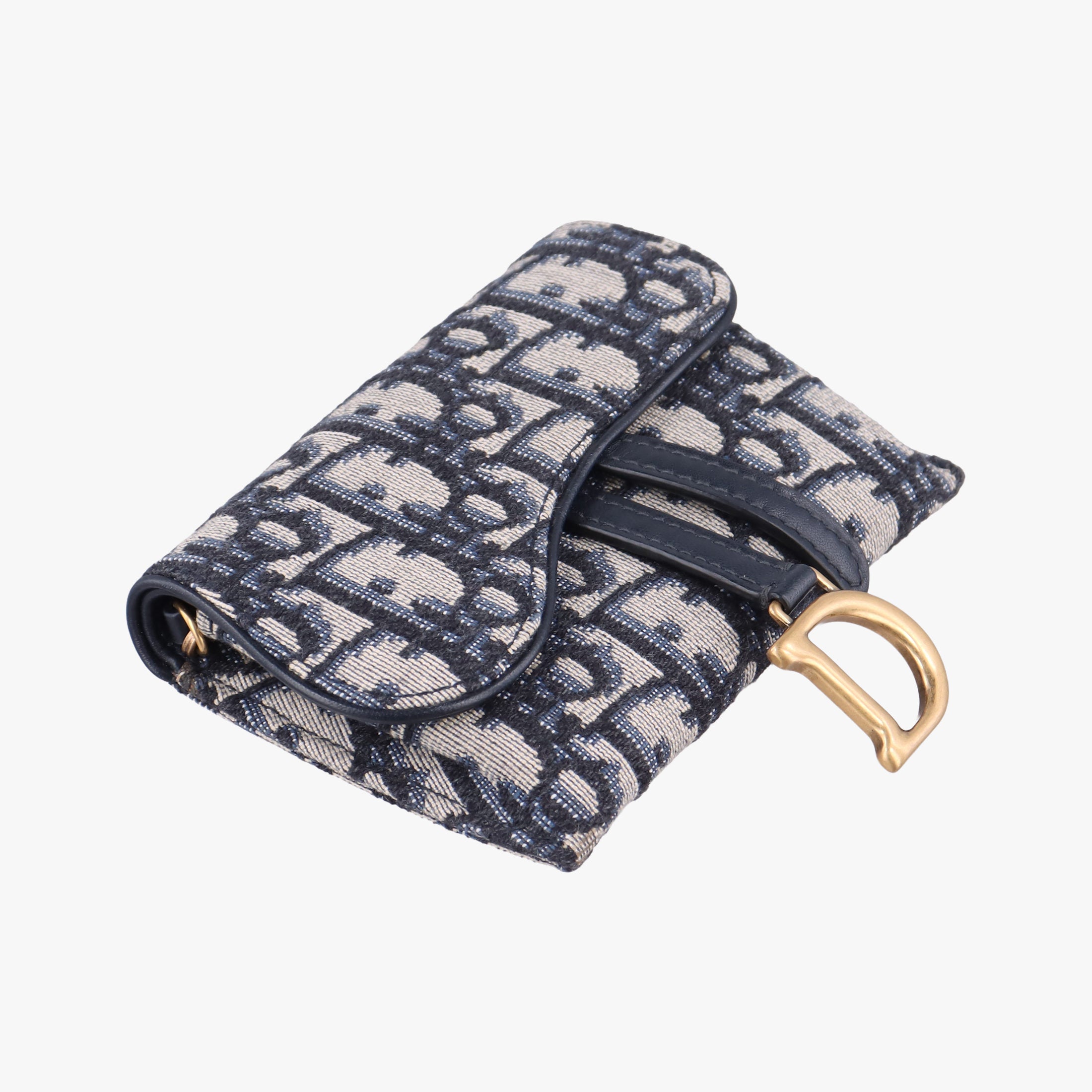 Saddle Navy×Gray jacquard 43-MA-0230サドル ネイビー×グレー ジャガード 43-MA-0230