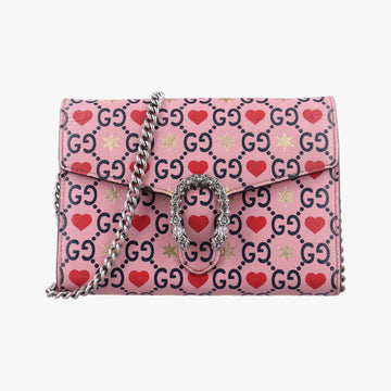 Dionysus Pink×multi Leather 401231 ディオニュソス ピンク×マルチ レザー 401231 