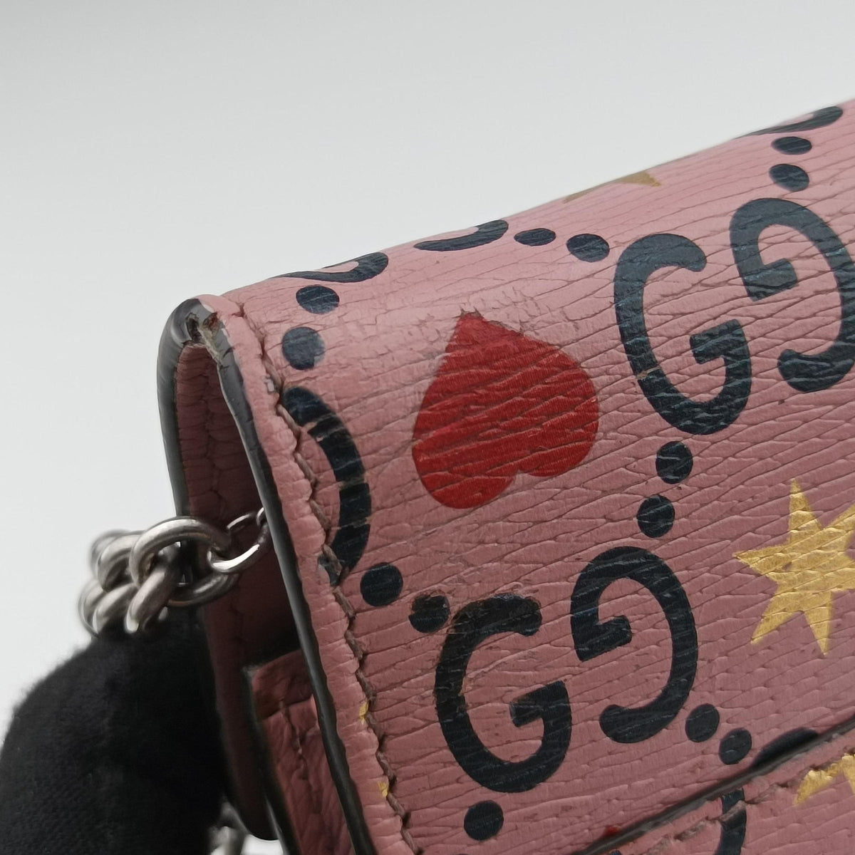 Dionysus Pink×multi Leather 401231 ディオニュソス ピンク×マルチ レザー 401231 