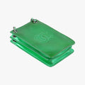 Pre-owned Chanel Cocomark phone holder Green Patent Leather A92304 shoulderbag | stylenewstar