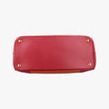 Galleria Orange×red SAFFIANO Leather BN1844 14 Xガレリア オレンジ×レッド サフィアーノレザー BN1844 14 X