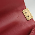 Pre-owned Chanel BOY CHANEL Red Leather A66711 shoulderbag | stylenewstar