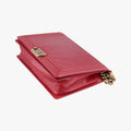 Pre-owned Chanel BOY CHANEL Red Leather A66711 shoulderbag | stylenewstar