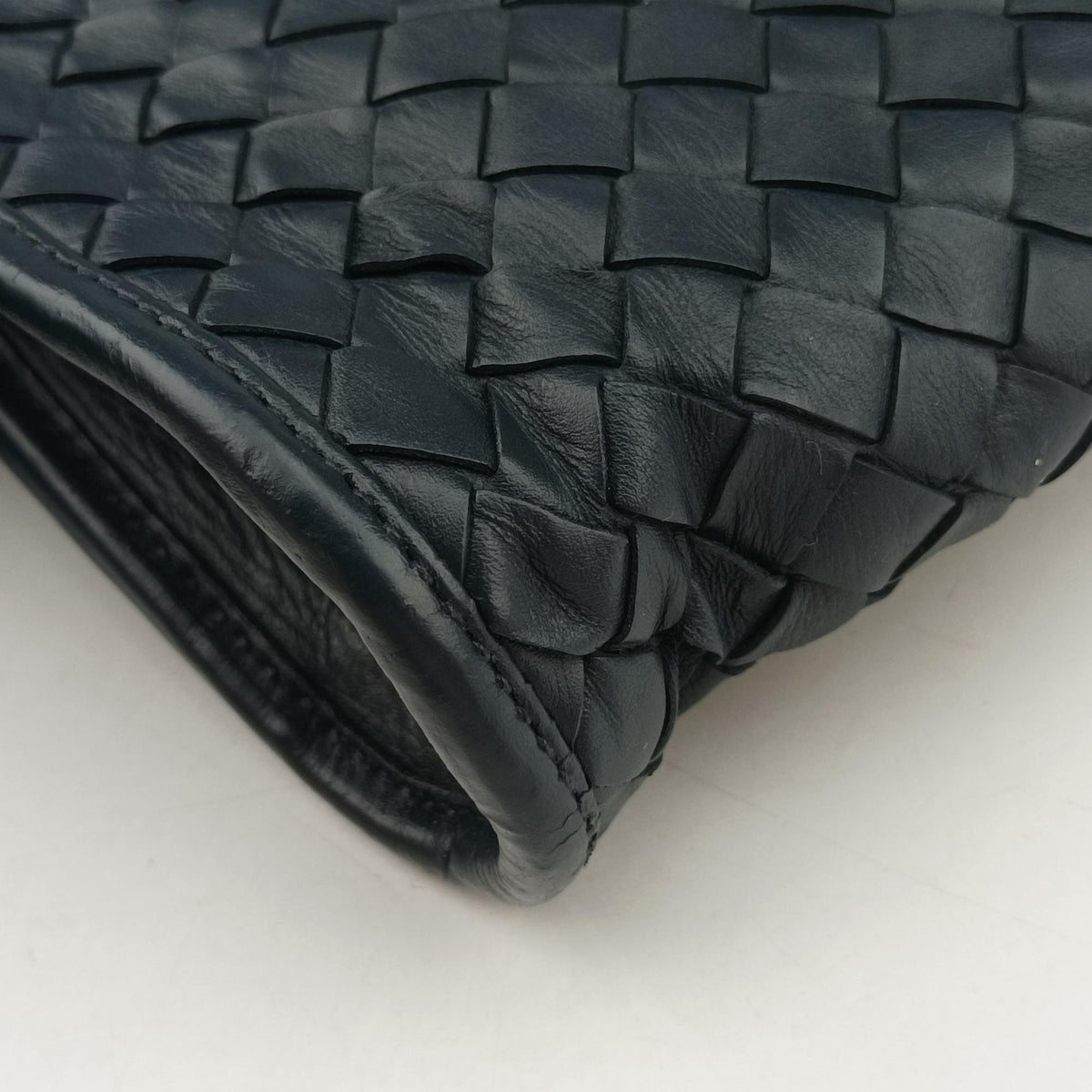 Intrecciato Navy lambskin B05095537Uイントレチャート ネイビー ラムスキン B05095537U
