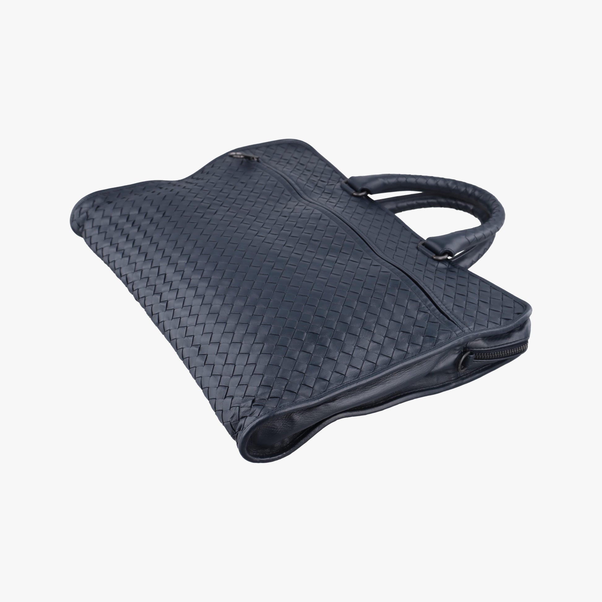 Intrecciato Navy lambskin B05095537Uイントレチャート ネイビー ラムスキン B05095537U