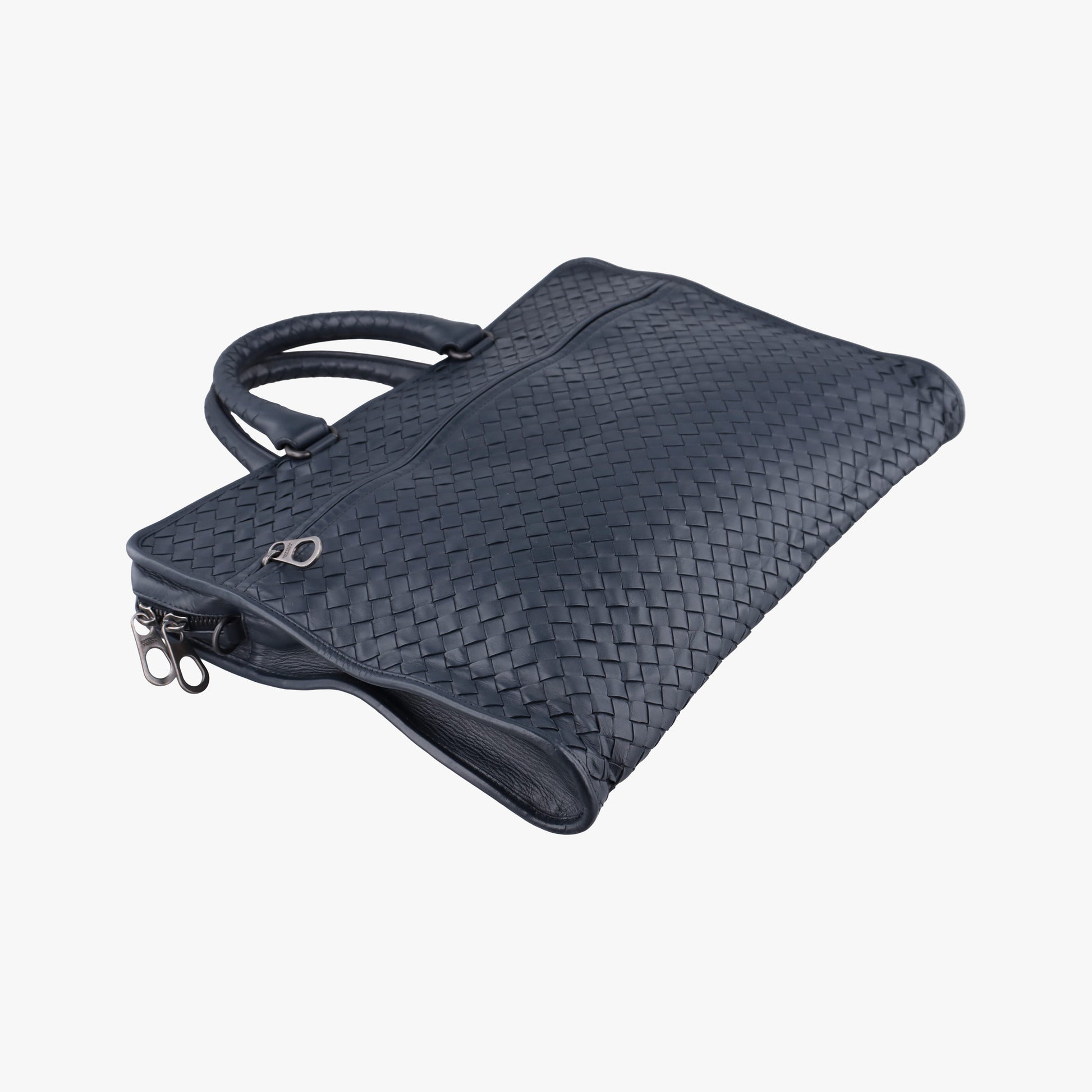 Intrecciato Navy lambskin B05095537Uイントレチャート ネイビー ラムスキン B05095537U