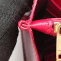 Secondhand Yves Saint Laurent MONOGRAM Red Leather 277828 shoulderbag | stylenewstar
