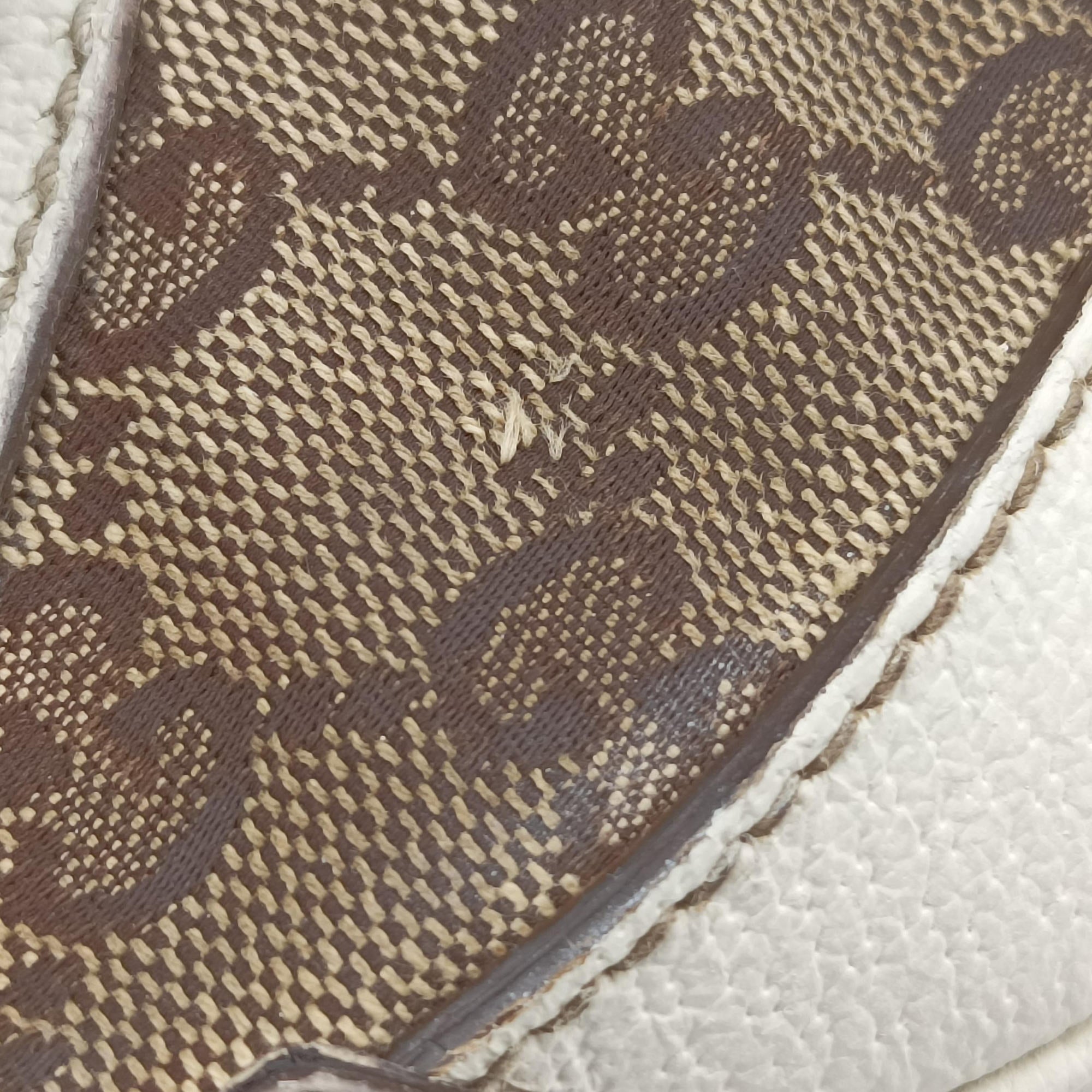 Horsebit WhitexBeide Canvas×Leather 152468 ホースビット ホワイトxベージュ キャンバス×レザー 152468 